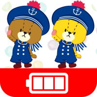 Battery widget TINY TWIN BEARS