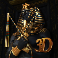 Pharaoh Wallpaper 3D Keyboard