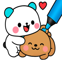 Bubu and Dudu Coloring Game