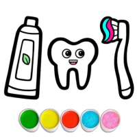 Daily Life Objects Coloring